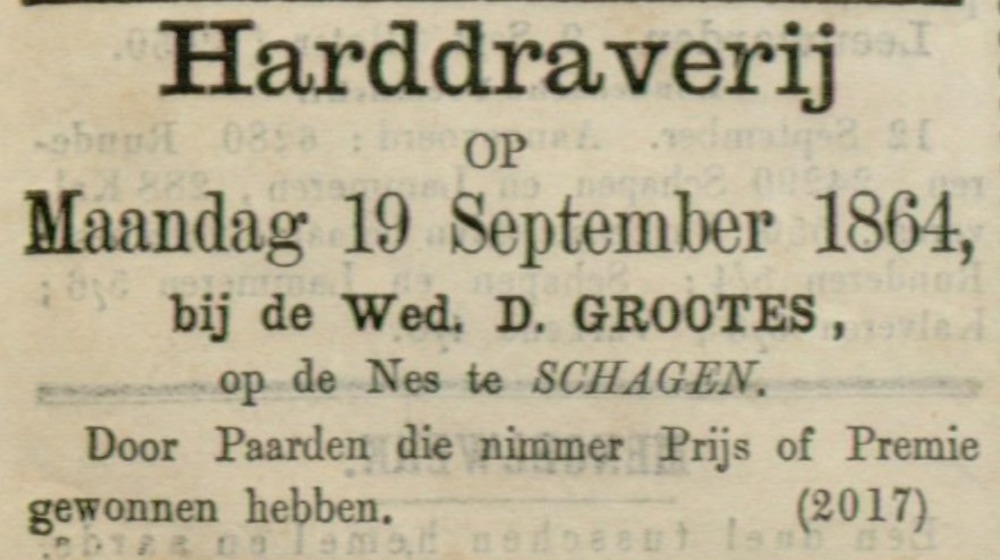 18640915 Advertentie wed. J. Grootes