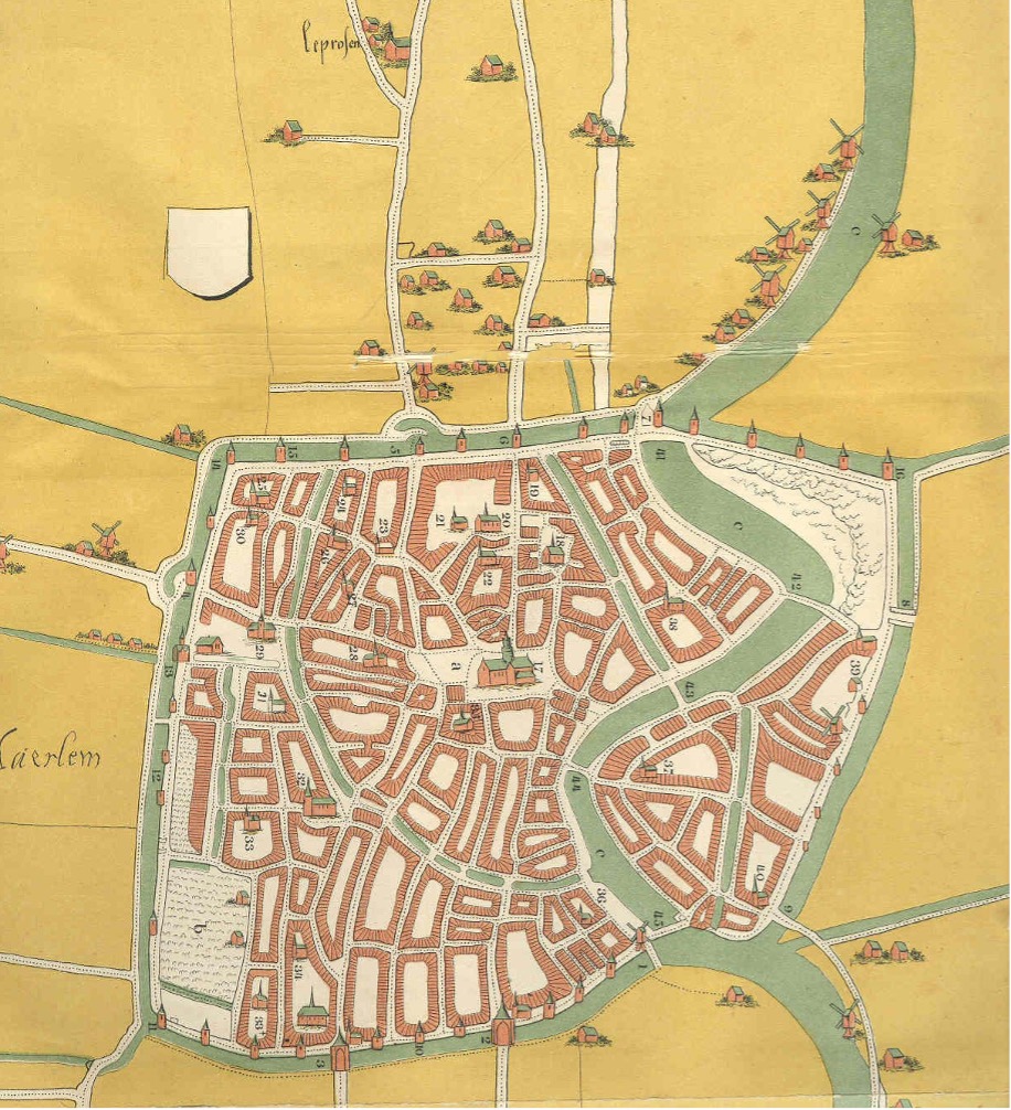 Plattegrond Haarlem